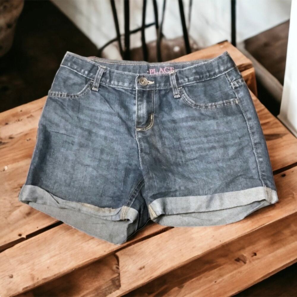 The CHILDREN’S PLACE Blue Jean Shorts Size 10 (Girl's)